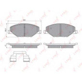 Колодки тормозные дисковые передний для SKODA FABIA / VW POLO <b>LYNXauto BD-8035</b>