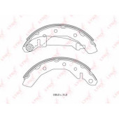 Комплект тормозных колодок задний для CHEVROLET MATIZ(M200,M250), SPARK / DAEWOO MATIZ(KLYA) <b>LYNXauto BS-1801</b>