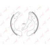 Комплект тормозных колодок задний для CHEVROLET AVEO(T200,T250,T255), KALOS / DAEWOO KALOS(KLAS) <b>LYNXauto BS-1802</b>