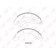 Комплект тормозных колодок задний для CITROEN BERLINGO(B9,M#,MF), XSARA(N68) / PEUGEOT 405(15B,15E,4B,4E), PARTNER(5,5F) <b>LYNXauto BS-2200</b>