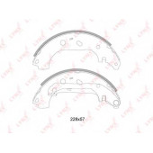 Комплект тормозных колодок задний для FORD TOURNEO CONNECT, TRANSIT CONNECT(P65#,P70#,P80#) <b>LYNXauto BS-3005</b>