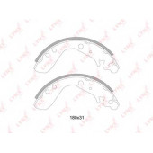 Комплект тормозных колодок задний для HONDA CITY, JAZZ(GD) <b>LYNXauto BS-3404</b>