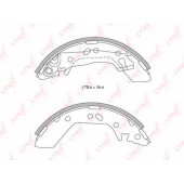 Комплект тормозных колодок задний для HYUNDAI ACCENT(LC,X-3) / SUBARU IMPREZA(GFC) <b>LYNXauto BS-3601</b>