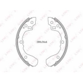 Комплект тормозных колодок задний для KIA SEPHIA(FA,FB), SHUMA(FB) <b>LYNXauto BS-4400</b>