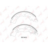 Комплект тормозных колодок задний для HYUNDAI ACCENT(MC) / KIA RIO(JB) <b>LYNXauto BS-4402</b>