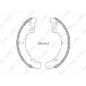 Комплект тормозных колодок задний <b>LYNXauto BS-4601</b>