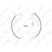 Комплект тормозных колодок задний для NISSAN SERENA(C24) <b>LYNXauto BS-5711</b>