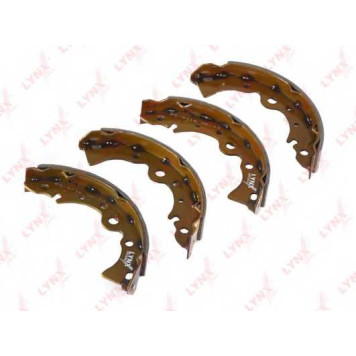 Комплект тормозных колодок задний для NISSAN ALMERA(B10), PRAIRIE(M10,NM10) <b>LYNXauto BS-5716</b>-1