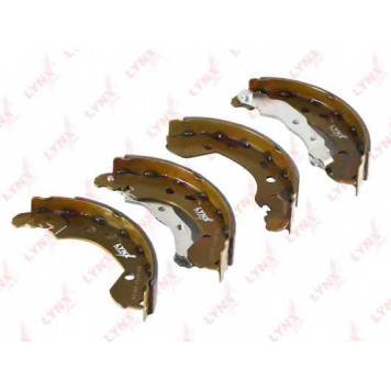 Комплект тормозных колодок задний для NISSAN MICRA(K12), NOTE(E11) / RENAULT CLIO(BR0/1,CR0/1,KR0/1#), MODUS(F/JP0#) <b>LYNXauto BS-5717</b>-1
