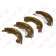 Комплект тормозных колодок задний для NISSAN MICRA(K12), NOTE(E11) / RENAULT CLIO(BR0/1,CR0/1,KR0/1#), MODUS(F/JP0#) <b>LYNXauto BS-5717</b>