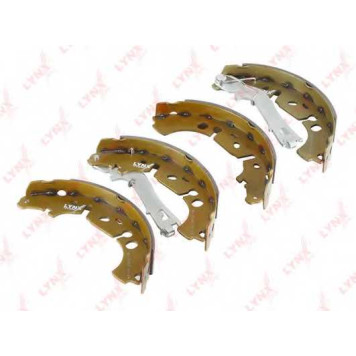Комплект тормозных колодок задний для CITROEN NEMO(AA#) / FIAT FIORINO(225), LINEA(323), PUNTO(199), QUBO(225) / OPEL ADAM, CORSA / PEUGEOT BIPPER(AA#) <b>LYNXauto BS-5900</b>-1