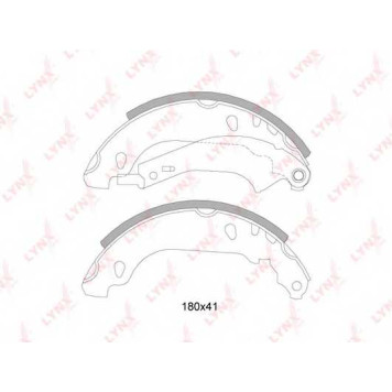 Комплект тормозных колодок задний для RENAULT CLIO(BB0/1/2#, CB0/1/2#, SB0/1/2#), LOGAN(LS#), SANDERO/STEPWAY, THALIA(LB0/1/2#, LU1/2#) <b>LYNXauto BS-6305</b>