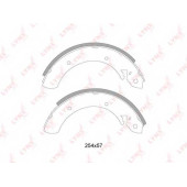 Комплект тормозных колодок задний для HYUNDAI GRACE, H-1, H100, SONATA / MERCEDES 100 / RENAULT MASTER, TRAFIC / SSANGYONG KORANDO, REXTON <b>LYNXauto BS-7000</b>