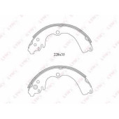 Комплект тормозных колодок задний для SUBARU FORESTER(SF,SG), IMPREZA(GC,GD,GF,GFC,GG), LEGACY(BC,BD,BG,BJF) <b>LYNXauto BS-7101</b>