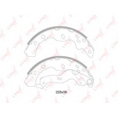 Комплект тормозных колодок задний для FIAT SEDICI(FY#) / SUZUKI SX4(EY,GY) <b>LYNXauto BS-7304</b>