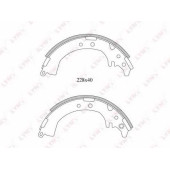 Комплект тормозных колодок задний для TOYOTA CAMI(J10#E, J12#E), PLATZ(NCP1#), RAV 4(ACA2#, CLA2#, SXA1#, XA2#, ZCA2#) <b>LYNXauto BS-7507</b>
