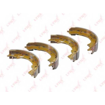 Комплект тормозных колодок задний для DAIHATSU TERIOS(J1#,J2#) / TOYOTA GAIA(ACM1#,CXM1#,SXM1#), NADIA, PICNIC(#XM10), RUSH(F700#) <b>LYNXauto BS-7508</b>-1
