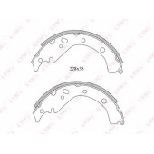 Комплект тормозных колодок задний для TOYOTA ALLION, MATRIX, OPA, PROBOX/SUCCEED, SIENTA <b>LYNXauto BS-7512</b>