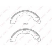 Комплект тормозных колодок задний для TOYOTA 4 RUNNER, HIACE, HILUX, LAND CRUISER 90, LAND CRUISER, LITEACE / VW TARO <b>LYNXauto BS-7517</b>