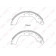 Комплект тормозных колодок задний для TOYOTA 4 RUNNER, HIACE, HILUX, LAND CRUISER 90, LAND CRUISER, LITEACE / VW TARO <b>LYNXauto BS-7517</b>