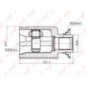 Шарнирный комплект приводного вала LYNXauto CI-3405