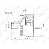 Шарнирный комплект приводного вала LYNXauto CO-1201A