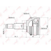 Шарнирный комплект приводного вала LYNXauto CO-1809A