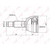 Шарнирный комплект приводного вала LYNXauto CO-3009