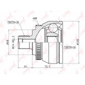 Шарнирный комплект приводного вала LYNXauto CO-3019A