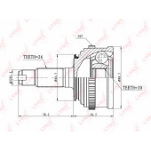 Шарнирный комплект приводного вала LYNXauto CO-3465A