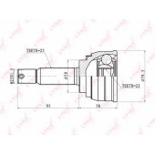 Шарнирный комплект приводного вала LYNXauto CO-3603