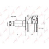 Шарнирный комплект приводного вала LYNXauto CO-3669
