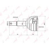 Шарнирный комплект приводного вала LYNXauto CO-3678