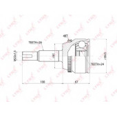 Шарнирный комплект приводного вала LYNXauto CO-3857A