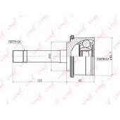 Шарнирный комплект приводного вала LYNXauto CO-4406