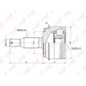 Шарнирный комплект приводного вала LYNXauto CO-5507A