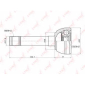 Шарнирный комплект приводного вала LYNXauto CO-5723