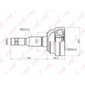 Шарнирный комплект приводного вала LYNXauto CO-5906