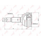 Шарнирный комплект приводного вала LYNXauto CO-7515