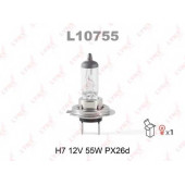 Лампа накаливания H7 12В 55Вт LYNXauto L10755