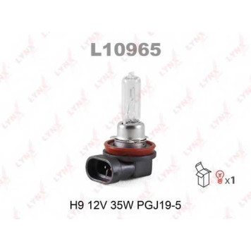 Лампа накаливания H9 12В 65Вт LYNXauto L10965