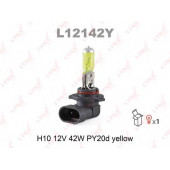 Лампа накаливания H10 12В 42Вт LYNXauto YELLOW L12142Y