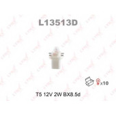 Лампа накаливания T5 12В 2Вт LYNXauto L13513D