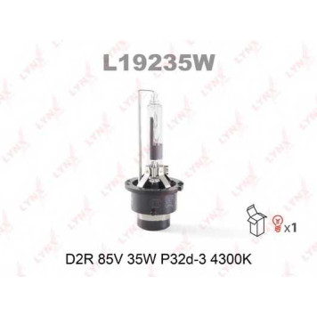Лампа газоразрядная(ксеноновая) D2R 85В 35Вт LYNXauto L19235W