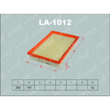 Фильтр воздушный LYNXauto LA-1012