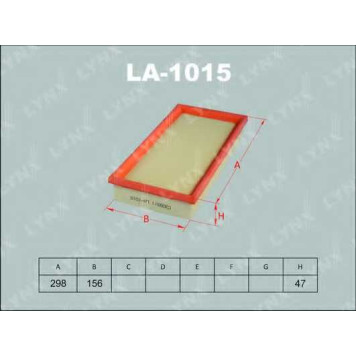 Фильтр воздушный LYNXauto LA-1015