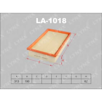 Фильтр воздушный LYNXauto LA-1018