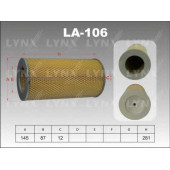 Фильтр воздушный LYNXauto LA-106