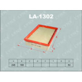 Фильтр воздушный LYNXauto LA-1302