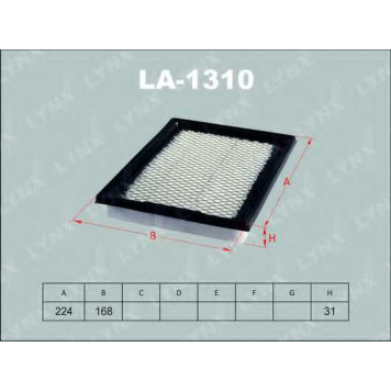 Фильтр воздушный LYNXauto LA-1310
